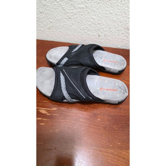 Merrell Terran Slide II Women's Black Slide Sandals Size 7 EU 38 - Picture 3 of 6